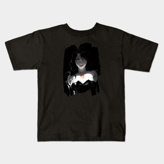 Full Metal Alchemist Lust Kids T-Shirt by BlackWhiteRed